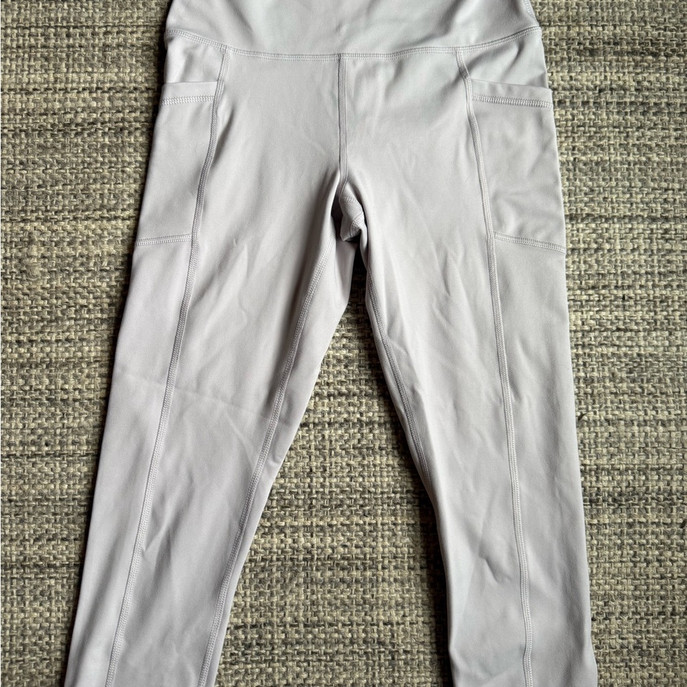 NWOT 90 Degree Gray High-Waisted Leggings Medium